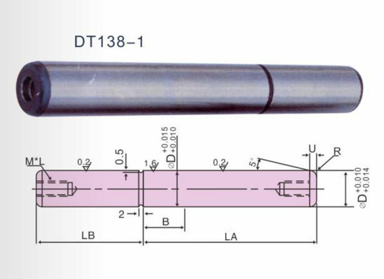 Estándar del pilar de la guía de Guide Pin Stripper Cross JIS del separador del estruendo de HRC 58
