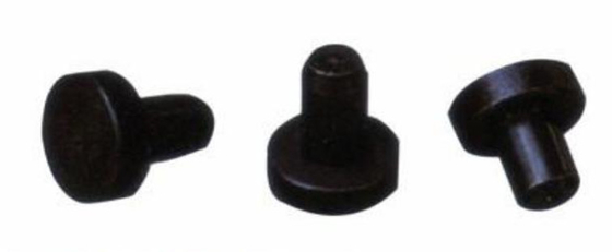 Cubra con cinc las piezas del molde de la precisión califican la parada negra Pin Customized del óxido 4,8