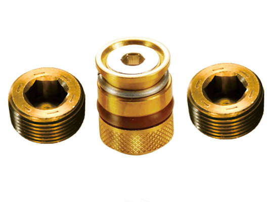 Enchufes de enfriamiento del agua de los componentes 10m m Dia Brass Mould Cooling Circuit del molde de MISUMI