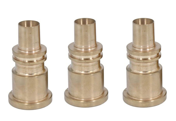 Piezas que muelen de aluminio de acero inoxidables de cobre de cobre amarillo del CNC de las piezas del CNC que trabajan a máquina