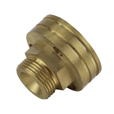 Piezas que muelen de aluminio de acero inoxidables de cobre de cobre amarillo del CNC de las piezas del CNC que trabajan a máquina