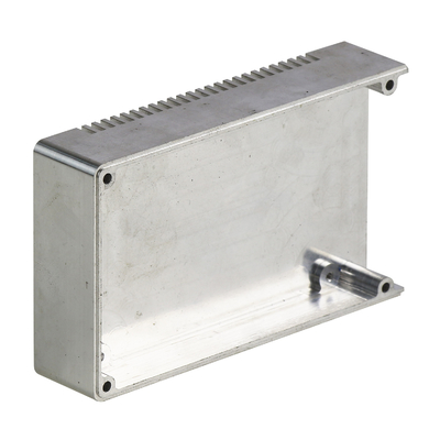 Puesta en la brocheta de las piezas que muelen de encargo del CNC de la vivienda que perforan piezas de la aleación de aluminio de la fabricación