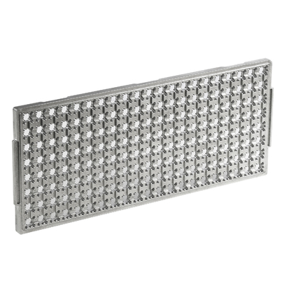 Puesta en la brocheta de las piezas que muelen de encargo del CNC de la vivienda que perforan piezas de la aleación de aluminio de la fabricación
