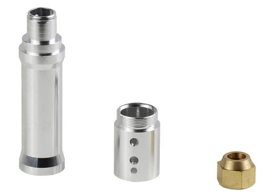 Piezas de metal de acero inoxidables de aluminio de torneado de encargo del estruendo GB de las piezas del CNC del OEM que muelen ISO