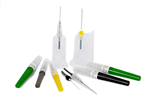 aguja de la colección de la sangre de 21G 22G 23G 25G con el certificado del CE