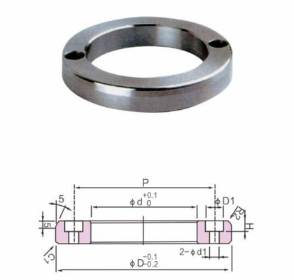 Localización del tipo de Ring Plastic Injection Mold Parts HRC 30 SCM435 A