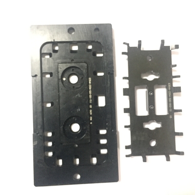 Las piezas que muelen de aluminio de cobre amarillo Chrome del CNC el chorreo de arena del niquelado